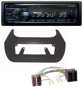 Alpine USB Bluetooth DAB MP3 Autoradio für Citroen Nemo Fiat Fiorino Qubo Peugeo - Bild 1 von 9