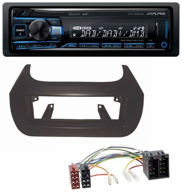 Alpine USB Bluetooth DAB MP3 Autoradio für Citroen Nemo Fiat Fiorino Qubo Peugeo - Bild 1 von 4