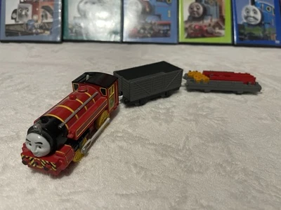 Thomas & Friends Tomy Plarail Victor With Trucks - Image 1 of 4