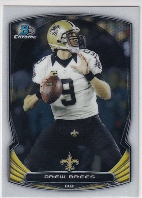DREW BREES 2014 Topps Bowman Chrome #27 Saints - Image 1 of 2