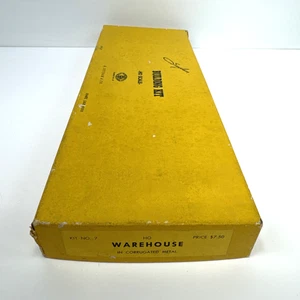 Suydam Co. HO Scale Model warehouse Kit # 7 Corrugated Metal (Read) - Picture 1 of 7