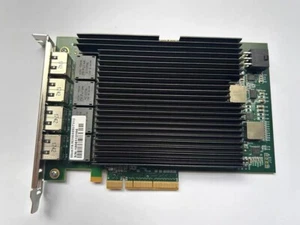 Silicom PE310G4I40 Intel X540 Based 4 Port 10 Gigabit Ethernet Card Adaptor T2 - Picture 1 of 3