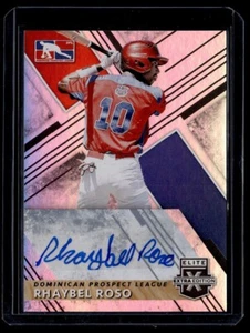 2019 ELITE EXTRA EDITION DPL FOIL AUTO RHAYBEL ROSO - Picture 1 of 1