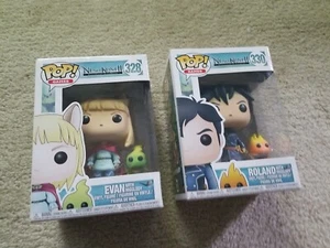 Funko Pop! Ni no Kuni 2 - Roland, Evan #328, 330 - Y610 - Picture 1 of 6
