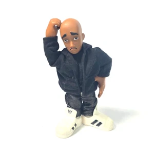 RUN DMC Mezco Toy 2002 Rap Hip Hop Retro Jam Master Jay Figur Puppe - RAR - Bild 1 von 3