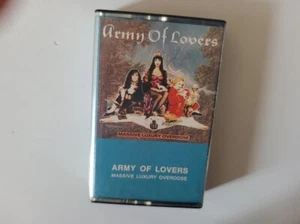 Army Of Lovers Massive Luxury Overdose Cassette Argentina Pressing MINT Conditio - Picture 1 of 3
