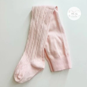Leveret Kids Knit Tights Light Pink 2-4 Year - Picture 1 of 2