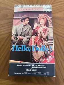 Hello, Dolly! VHS VCR Video Tape Used Walter Matthau Barbra Streisand - Picture 1 of 6