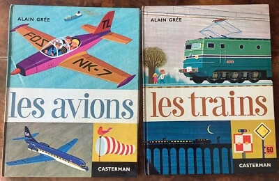 Les avions - Les trains ( Collection CADET-RAMA) - GREE ALAIN - 1964 - Photo 1/4
