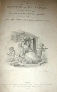 1835 ABHANDLUNG über MECHANIK Henry Kater / Dionysius Lardner gravierte Illustrationen - Bild 1 von 6