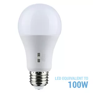 Satco S11793 LED 14W =100W 120V A19 Dimmable CCT Selectable Medium E26 White - Picture 1 of 10