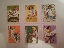 PRC CHINA 1964 WOMEN-MEMBERS OF THE PEOPLE'S COMMUNE MNH ORIGINAL