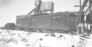 25C249 NEG 1940s JAMESTOWN WESTFIELD & NORTHWESTERN RAILROAD LINE CAR #307 JTOWN - Picture 1 of 1