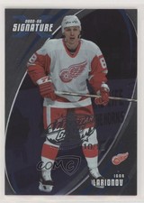2002-03 ITG Be A Player Signature Series NHL All-Star Game /10 Igor Larionov HOF