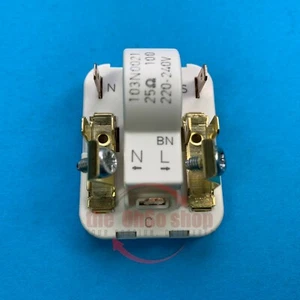 Relé de arranque Hotpoint Compresor 103N0021 para nevera congelador con motores Danfoss - Imagen 1 de 3