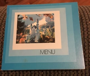 Aerolínea British Airways 1ª Clase Nueva York a Londres Años 70 Menú Original - Imagen 1 de 1