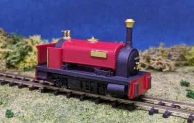 3D-FACTORYUK OO9 / 4mm / 1:76 Narrow Gauge Hunslet Body Including KATO 11-109 chassis