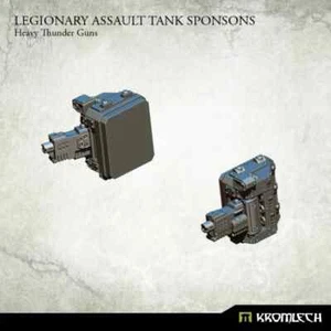 SPONSONS DE TANQUE DE ASALTO LEGIONARIO KROMLECH: PISTOLAS DE TRUENO PESADO - Imagen 1 de 4