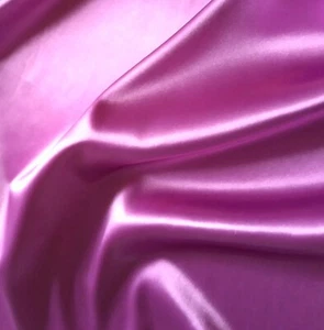 Radiant Orchid Satin Fabric, 60" Wide, 2.5 Yard Piece - Picture 1 of 1