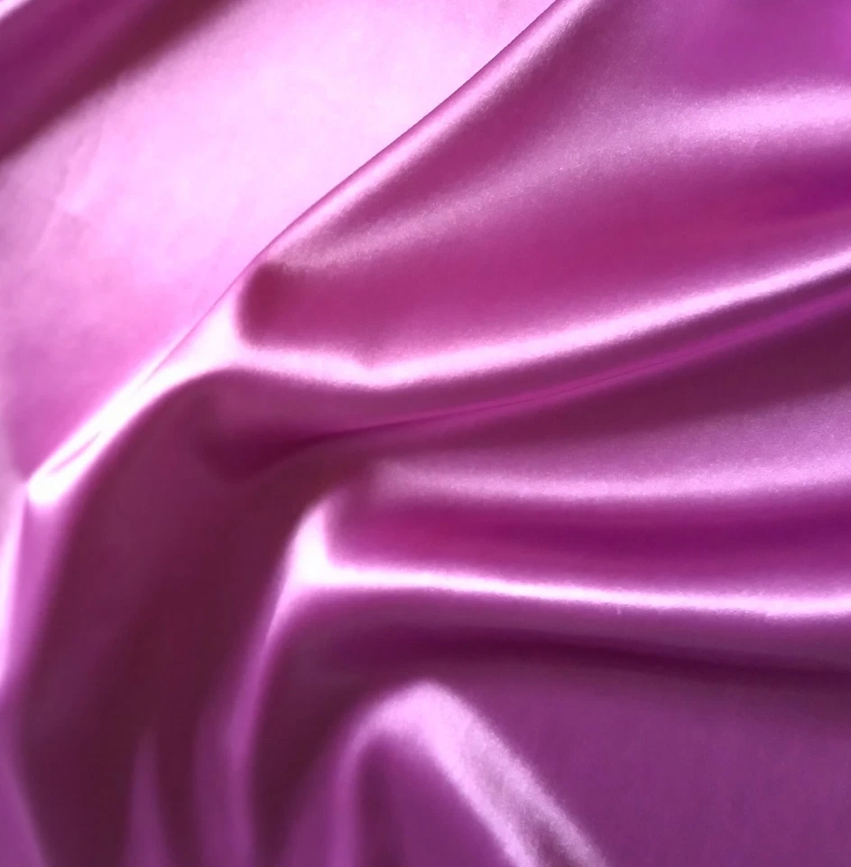 Radiant Orchid Satin Fabric, 60" Wide, 2.5 Yard Piece - Image 1 of 1