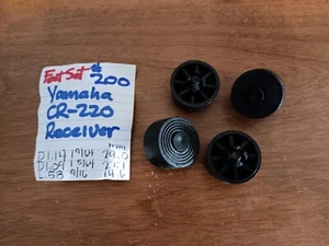 📈YAMAHA FEET SET #200 CR-220 STEREO RECEIVER ⚡️ - Picture 1 of 2