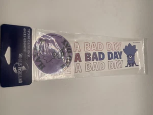 Calcomanía automática de tira de parachoques de Universal Studios Despicable Me Evil Have a Bad Day - Imagen 1 de 1