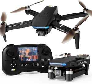 Drone Con Telecamera Schermo LCD Trasmissione Digitale Delle Immagini Telecomand - Foto 1 di 12
