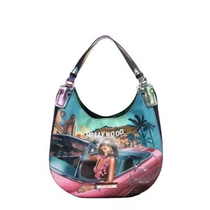 NICOLE LEE HOLLYWOOD DRIVE HOBO BAG - Picture 1 of 11