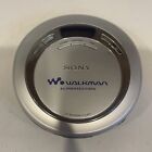 Sony D-EJ621 Walkman Portable CD Player in Silver G-Protection Plays Pls Read