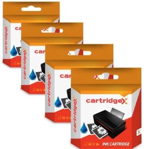 4 Cyan Ink Cartridges Compatible With LC1100 LC980 Brother MFC-5490CN MFC-5890CN - Picture 1 of 1