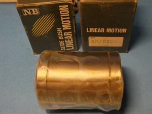 NUEVO EN CAJA RODAMIENTO NIPPON SM40GUU rodamiento de bolas lineal (SM-40G UU) - Imagen 1 de 4