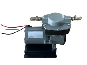 THOMAS 12v 907CDC18 Compressor/Vacuum Pump 2cfm 30 PSI 22"hg Diaphragm Pump. B44 - Picture 1 of 5