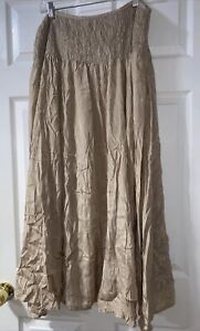 Newport News  Crinkled Rayon Skirt 14W