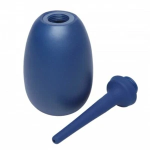 Flex Tip Cleansing Enema Bulb Blue Silicone Douche Hygienic CleanStream Clean St - Picture 1 of 7