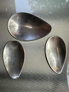 Juego de pendientes y broches vintage de plata de ley 925 de Dinamarca 27,2 g - Imagen 1 de 4