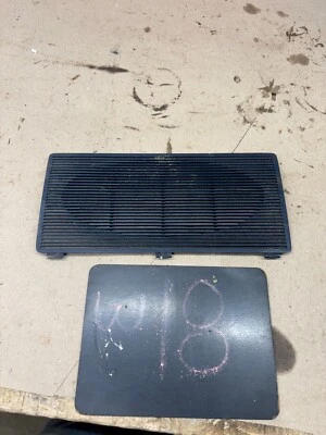 1981 83 84 86 1987 DODGE D100 D150 D350 DASH SPEAKER GRILLE GRILL DARK BLUE OEM - Image 1 of 4
