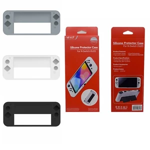 MIMD NS OLED Transparent Clear Silikon Hülle Soft Cover Nintendo Switch OLED - Bild 1 von 8