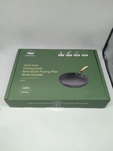 imarku Non Stick Cast Iron Frying Pans Set - 8" - Honeycomb Skillets - Picture 1 of 2