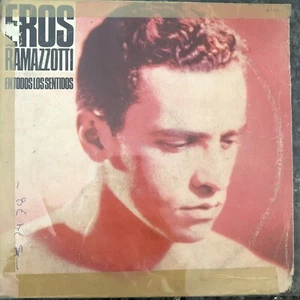 EROS RAMAZZOTTI-“En Todos Los Sentidos”-33 RPM-ARIOLA-Free Shipping - Picture 1 of 6