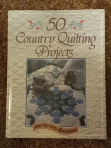 50 Country Quilting Projects Hardback book Sewing Projects Echols - Bild 1 von 2