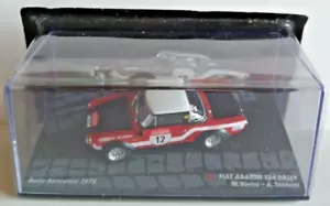 DIE CAST - FIAT ABARTH 124 RALLY - RALLY SANREMO 1973 - Scala 1/43 - Foto 1 di 1