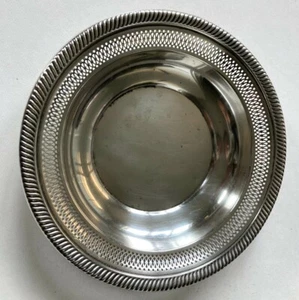 Beautiful Vintage Webster Sterling Silver Pierced Bowl-94 Grams-Estate-Nice! - Picture 1 of 8