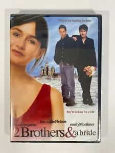 2 BROTHERS & A BRIDE | DVD SCREENER; ARQUETTE MORTIMER NELSON; NEW SEALED - Picture 1 of 6