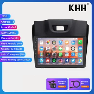 4G+64G Android 13 For Chevrolet Colorado S10 Isuzu Dmax Carplay Car Radio Stereo - Picture 1 of 18