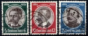 Germania Reich 1934 - Unificato n. 500/502 usati (m219) - Picture 1 of 1
