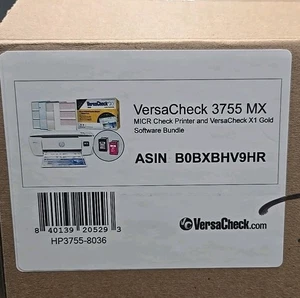 VersaCheck HP DeskJet 3755 MX MICR Check Printer X1 - Picture 1 of 9