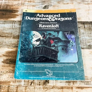 Advanced Dungeons & Dragons Adventure Module I6 Ravenloft - TSR 9075 - Imagen 1 de 4