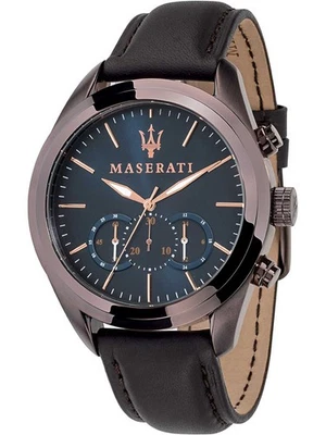 Maserati R8871612008 Traguardo Cronografo Orologio Uomo 45mm 10ATM - Immagine 1 di 2