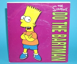 THE SIMPSONS DO THE BARTMAN 7" SINGLE - Picture 1 of 3