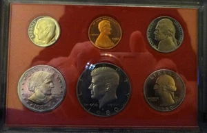 1980-S-US MINT PROOF, SET-FROM ORIG. U.S. MINT SHIPPING BOX,   SEE PICS   #1794 - Picture 1 of 4
